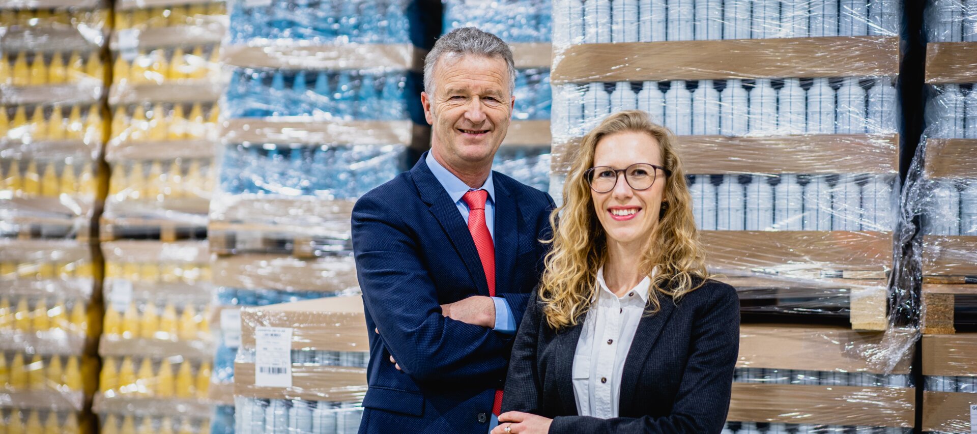 Gründer Michael Zehe mit Geschäftsführerin Alexandra Kohlmann